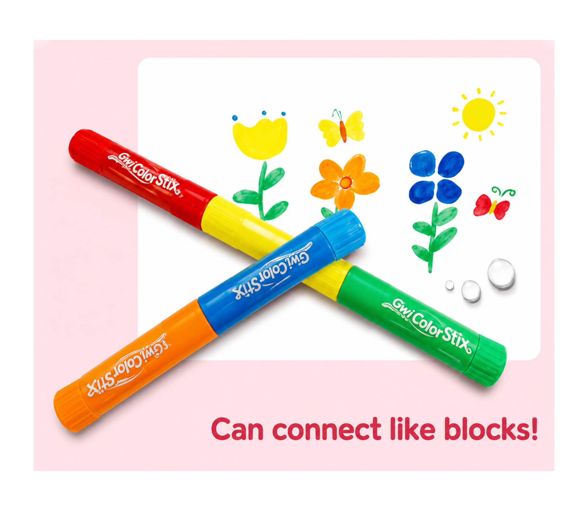 MUNGYO GEL COLOR STICK SET OF 5 COLORS - Image 2