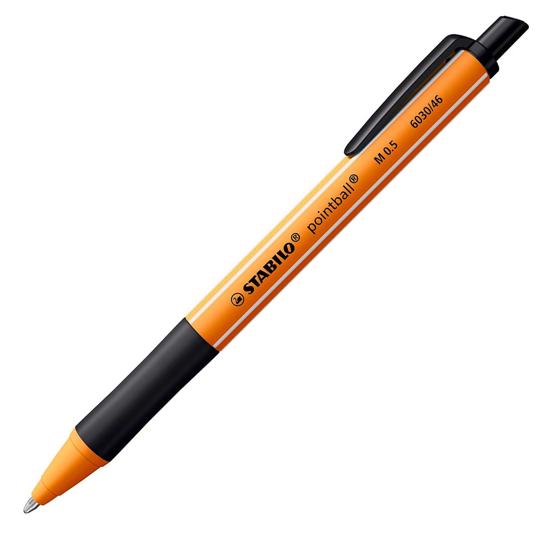 Stabilo | Pointball | Ballpoint Pen | Blue & Black | Pack Of 2 - Image 6