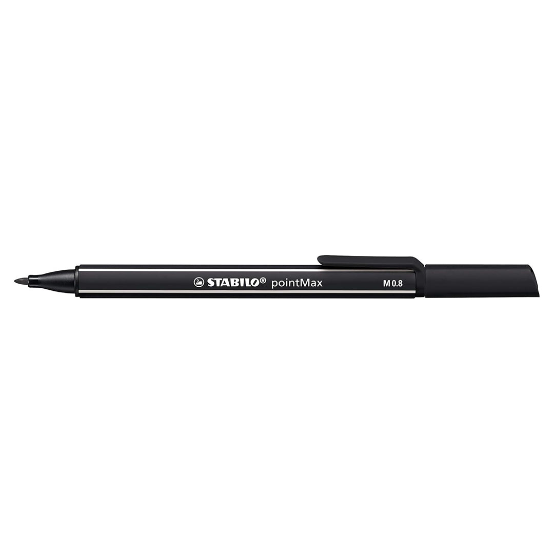 Stabilo | Pointmax | Nylon Tip | Black | Pack Of 1 - Image 2