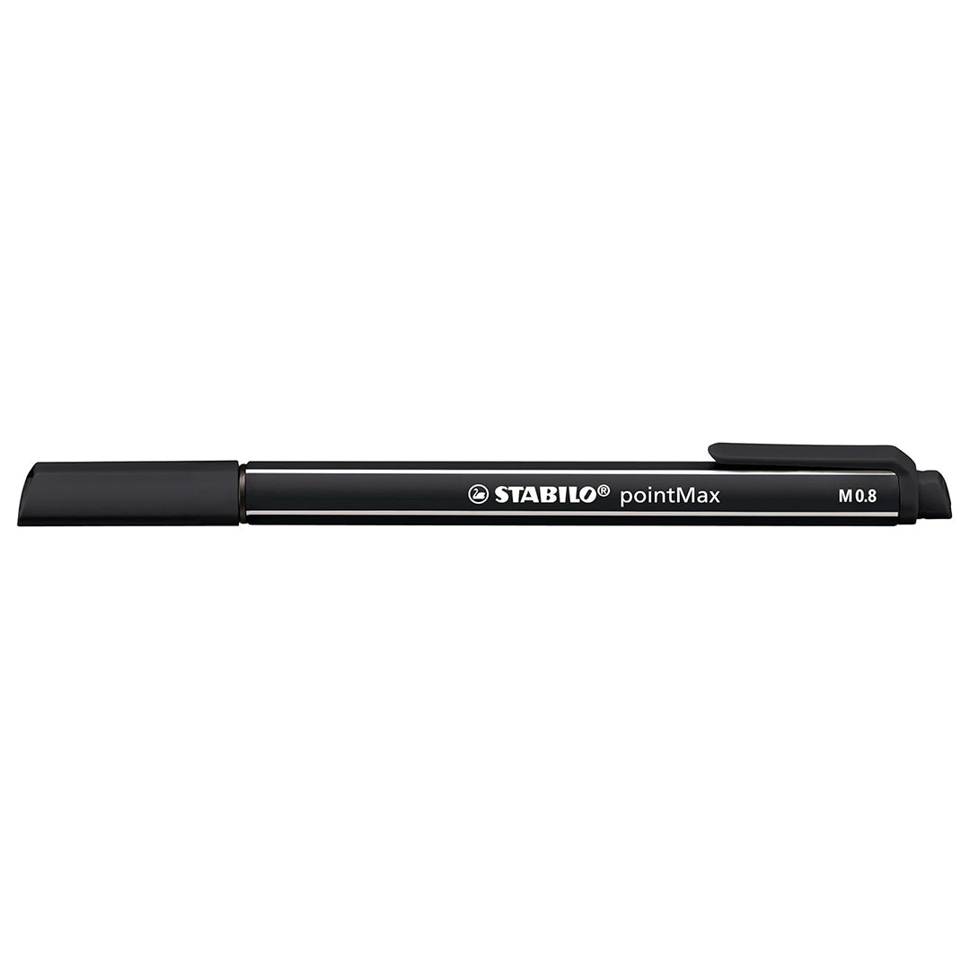 Stabilo | Pointmax | Nylon Tip | Black | Pack Of 1 - Image 4