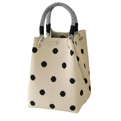 Premium Knitted Fabric Bucket Bags